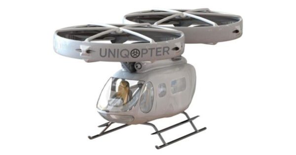 Uniqopter announces Open Source hybrid eVTOL programme for medical use ...